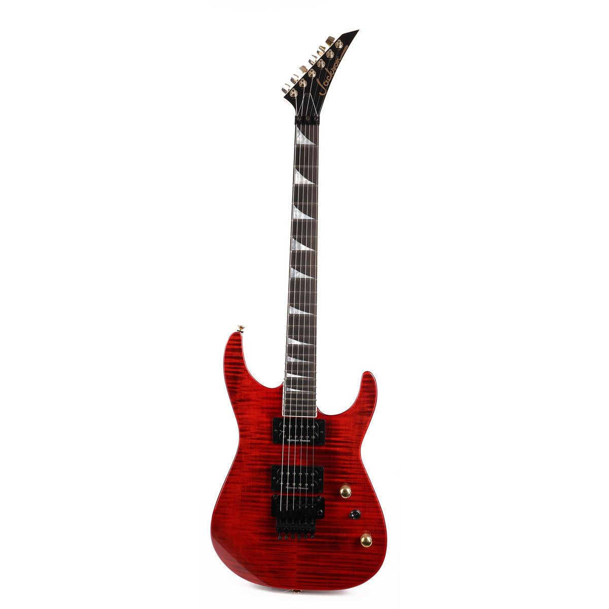 Jackson Custom Shop SL2H-V Soloist Transparent Red Music Zoo Exclusive — 2
