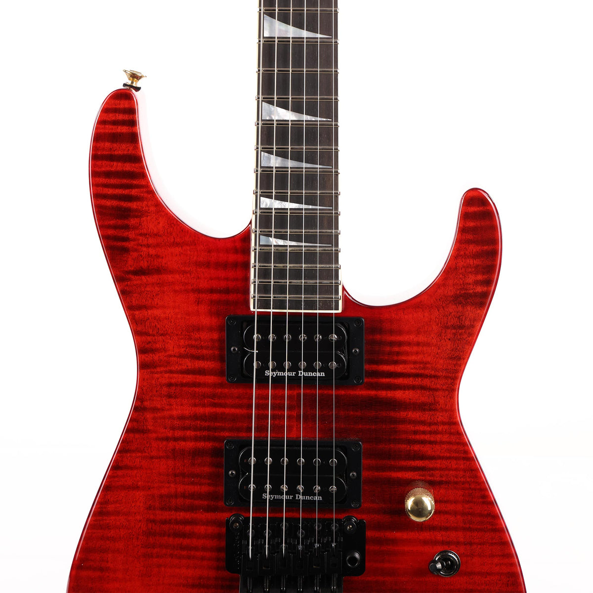 Jackson Custom Shop SL2H-V Soloist Transparent Red Music Zoo Exclusive — 6