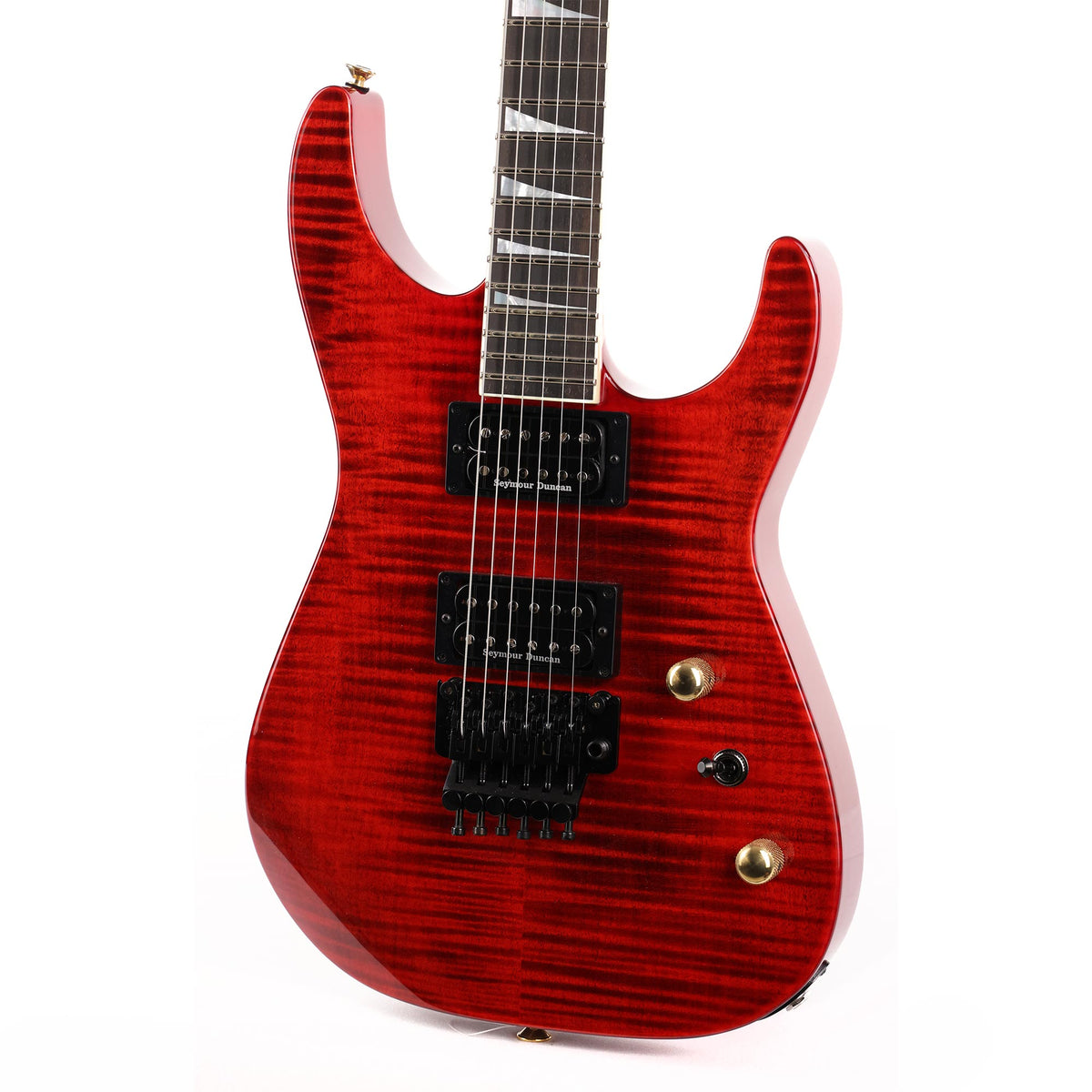 Jackson Custom Shop SL2H-V Soloist Transparent Red Music Zoo Exclusive — 7