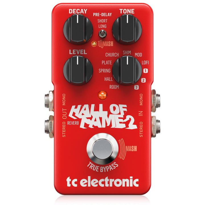 TC Electronic Hall of Fame 2 ReverbEffect Pedal
