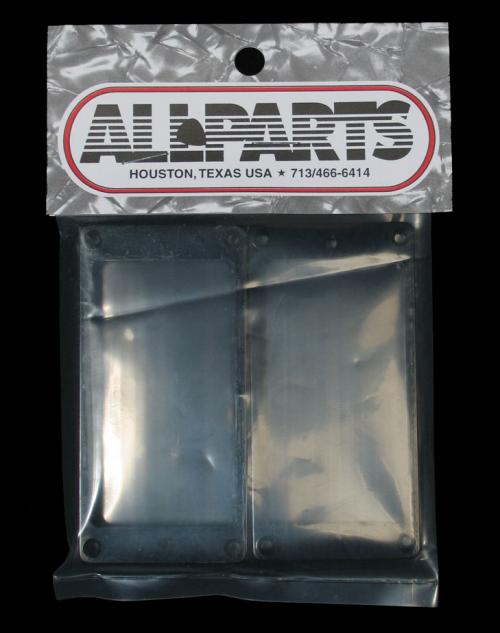 All Parts Humbucker Flat Pickup Ring Set (Black)