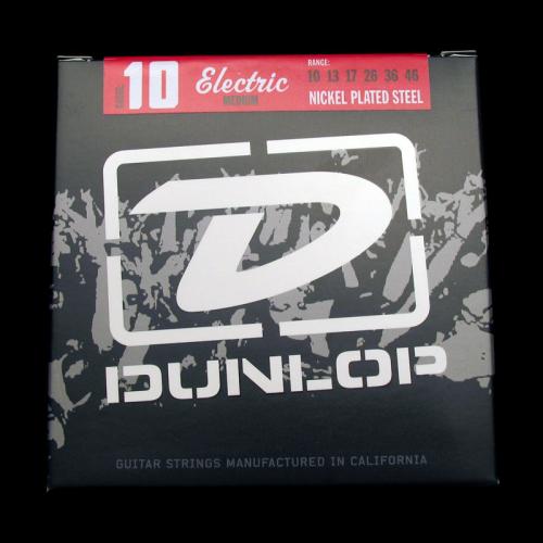 Dunlop Nickel Plated Steel Electric Strings (Medium 10-46)