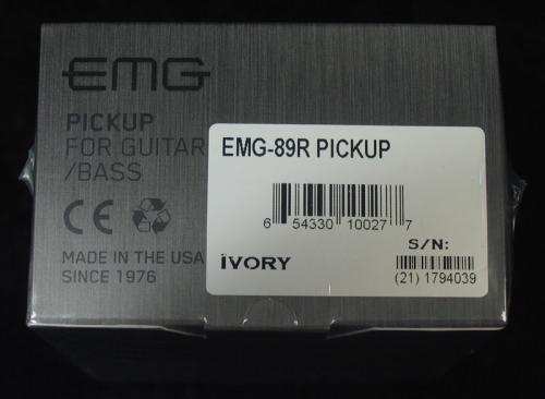 EMG 89R Reverse Wound Active Humbucker Pickup (Ivory)