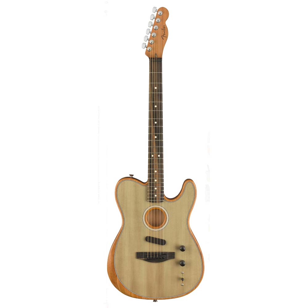 Fender American Acoustasonic Telecaster Sonic Gray — 2