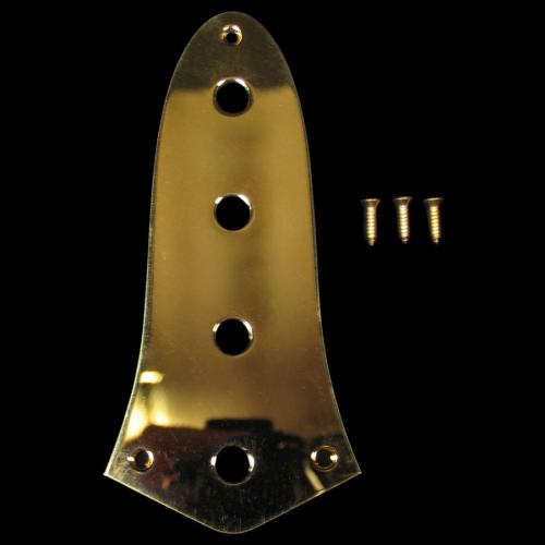 Fender Standard Jazz Bass Control Plate (Gold)