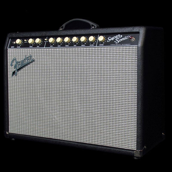 Used Fender Super-Sonic 22 Watt 1x12 Guitar Combo Amplifier Black
