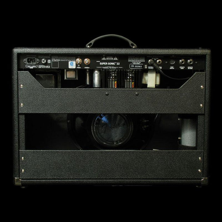 Used Fender Super-Sonic 22 Watt 1x12 Guitar Combo Amplifier Black