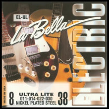 La Bella Nickel-Plated Roundwound Strings (Ultra Light 8-38)