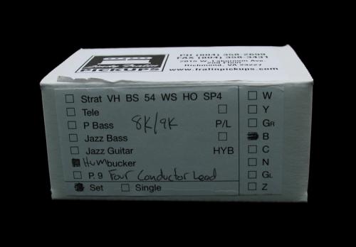 Lindy Fralin 8K / 9K Humbucker Pickup Set (4 Conductor)
