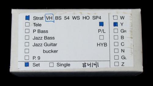 Lindy Fralin Vintage Hot Strat Pickup Set