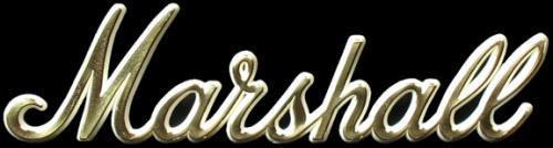 Marshall 6" Amplifier Logo (Gold)