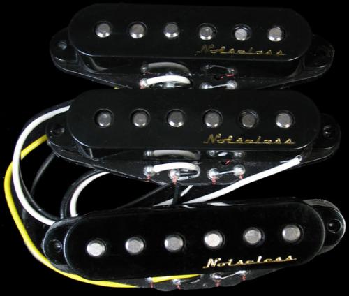 Fender Vintage Noiseless Strat Pickup Set (Black)