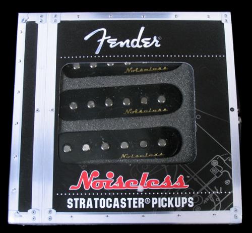 Fender Vintage Noiseless Strat Pickup Set (Black)