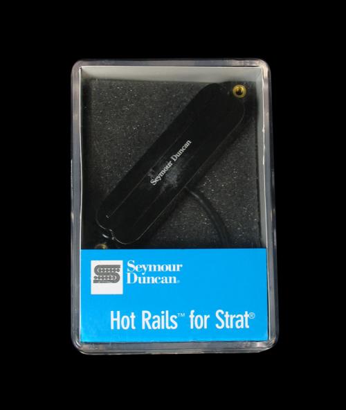 Seymour Duncan SHR-1b Hot Rails Bridge Pickup (Black) | The Music Zoo