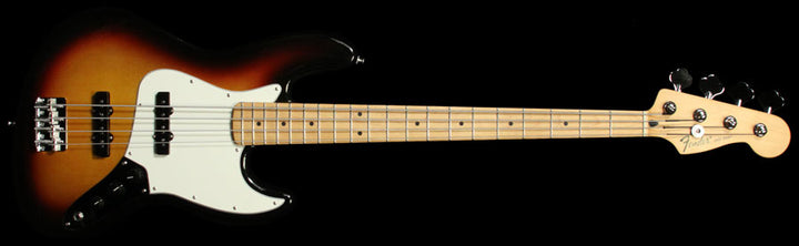 Used Fender Standard Jazz Bass Electric Bass Guitar Brown Sunburst