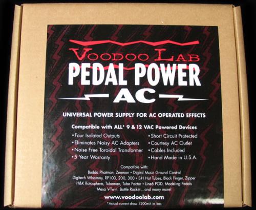 voodoo lab pedal power ac Voodoo Lab Pedal Power AC Power Supply